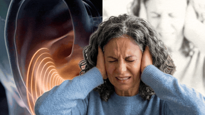 Ringing in ears animation